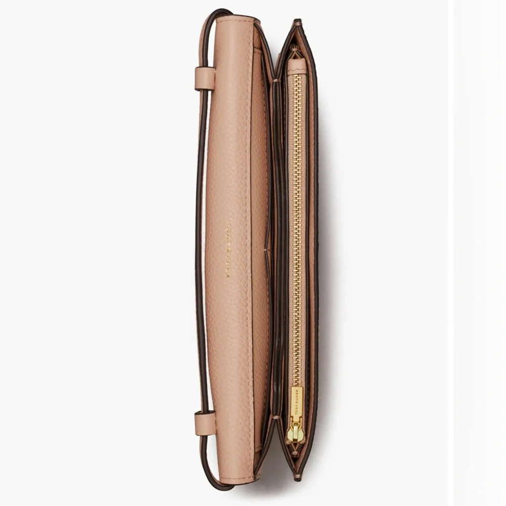 Tory Burch McGraw Leather Wallet Crossbody - Picture 3 of 10